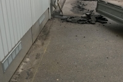 Autotallien ramppien teko Helsingissä
