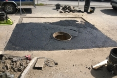 Kaivon ympäristön vaurion korjaus Helsingissä