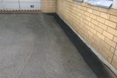 Sokkelin vierustan kaadon korjaus Porissa