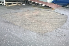 Pihan kaivon ympäristön asfaltointi Porissa