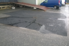 Pihan kaivon ympäristön asfaltointi Porissa